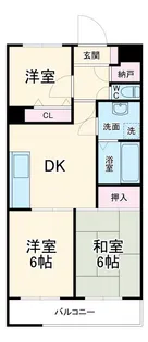 サンヒルズ東戸塚【1階】の間取り