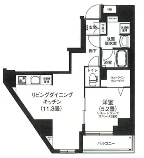 アイル プレミアム本駒込【9階】の間取り
