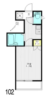 リアン読売ランド【1階】の間取り