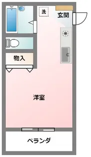 ルマムティアラ那覇【2階】の間取り