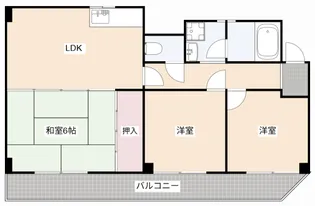 コンプリーションI【2階】の間取り