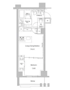 東京都文京区関口1【マンション】の間取り