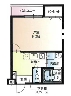 フジパレス堺北長尾イースト【3階】の間取り