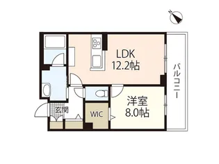 Yanagi Takasu【2階】の間取り