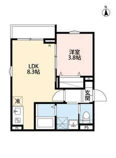千葉県流山市南流山6【アパート】の間取り