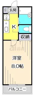 東京都練馬区東大泉4【マンション】の間取り