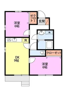 ロイヤルガーデン南城 B棟【1階】の間取り