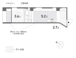 ブランコ キューボ【2階】の間取り