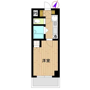 東京都中央区日本橋人形町2【マンション】の間取り