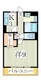 セレニティーホームズA【1階】の間取り