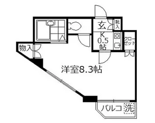 キャロル朝霞台【1階】の間取り