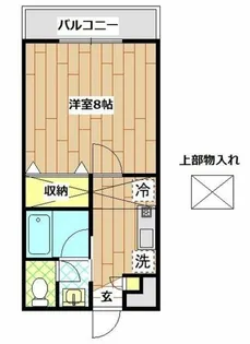 プランドールフクダ【3階】の間取り