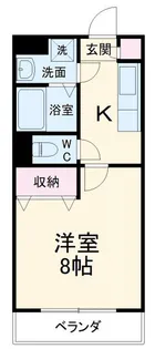 ラフィーヌ【3階】の間取り
