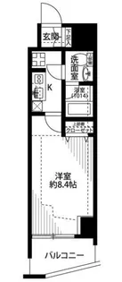 東京都杉並区高円寺南2【マンション】の間取り