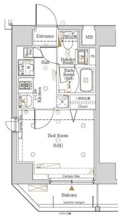Log武蔵小杉【9階】の間取り