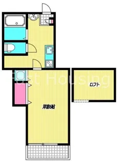 東京都中野区若宮2【アパート】の間取り