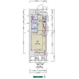 プレサンス葵デュリス【3階】の間取り