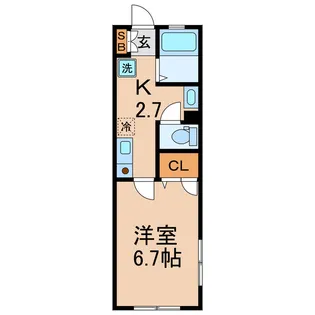 神奈川県横浜市保土ヶ谷区峰沢町【アパート】の間取り
