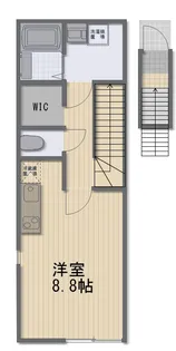 Irbis津島福居【2階】の間取り