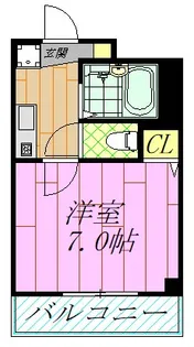 パークテラス富士見【2階】の間取り