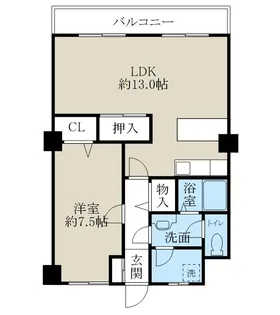 レジデンス近江(近江)【4階】の間取り