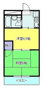 山寺ビル【4階】の間取り