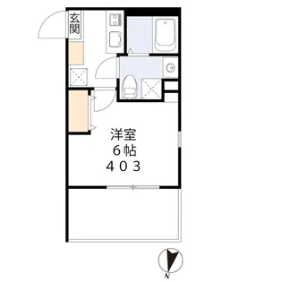 isD下高井戸【4階】の間取り