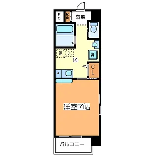 エナブル塚本【6階】の間取り