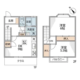 神奈川県藤沢市本鵠沼4【一戸建】の間取り