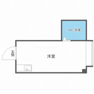 昭和グランドハイツ花園【6階】の間取り