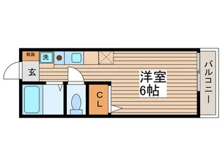 メゾンあやめ【1階】の間取り