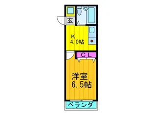 木村マンション【2階】の間取り