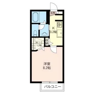 グランドゥール I【2階】の間取り