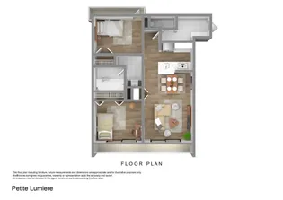 Petite Lumiere【3階】の間取り