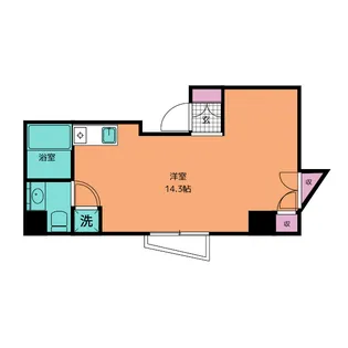 ●ヒルサイド御殿山【1階】の間取り