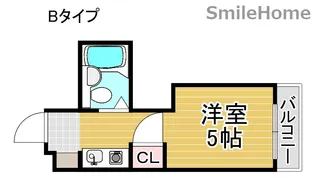 カーサ洋幸【4階】の間取り