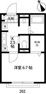ラ ジュピター【2階】の間取り
