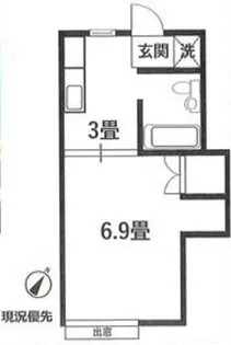 ハウスサン&サン【1階】の間取り