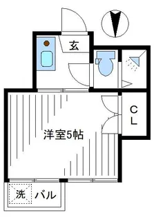 益谷ハイツ【2階】の間取り