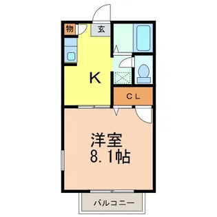 マリアージュ【2階】の間取り