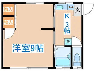 清水ビル【3階】の間取り