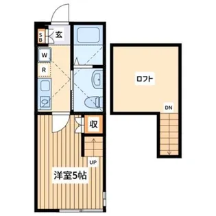 ブルームメゾン北里【2階】の間取り