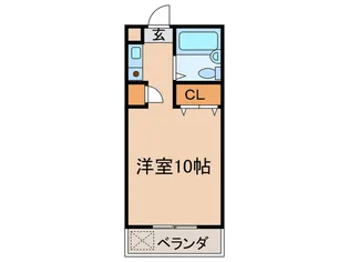 ジョイフル宝ヶ丘【4階】の間取り