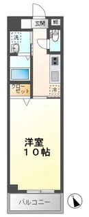 サンパティーク【5階】の間取り