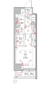 クレイシアIDZ三田【3階】の間取り