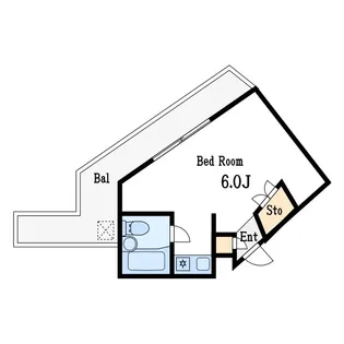 クラムプレイス【3階】の間取り