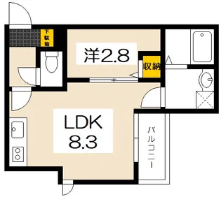 Regalest-S L´Arc V【3階】の間取り