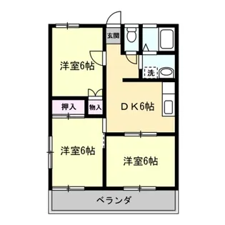 グランハイムエクセレンスA【1階】の間取り