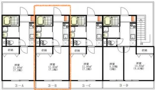 AKBLD.XXVII Station Square【3階】の間取り