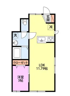 セレニテ中曽根I【1階】の間取り